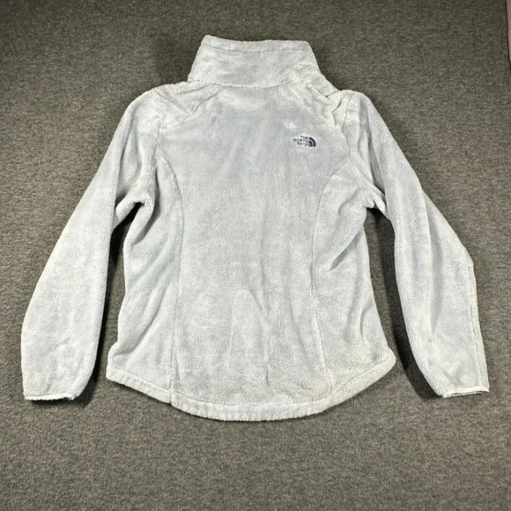The North Face Osito Fleece zip Front Jacket‎ Womens L Large Gray